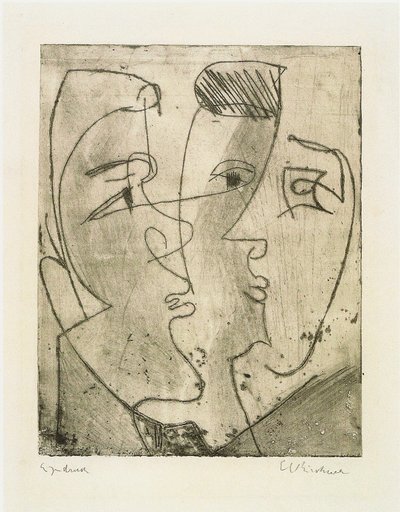 Tre volti da Ernst Ludwig Kirchner